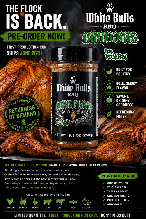 Bird Gang™ Poultry Rub | Limited Return Pre-Order