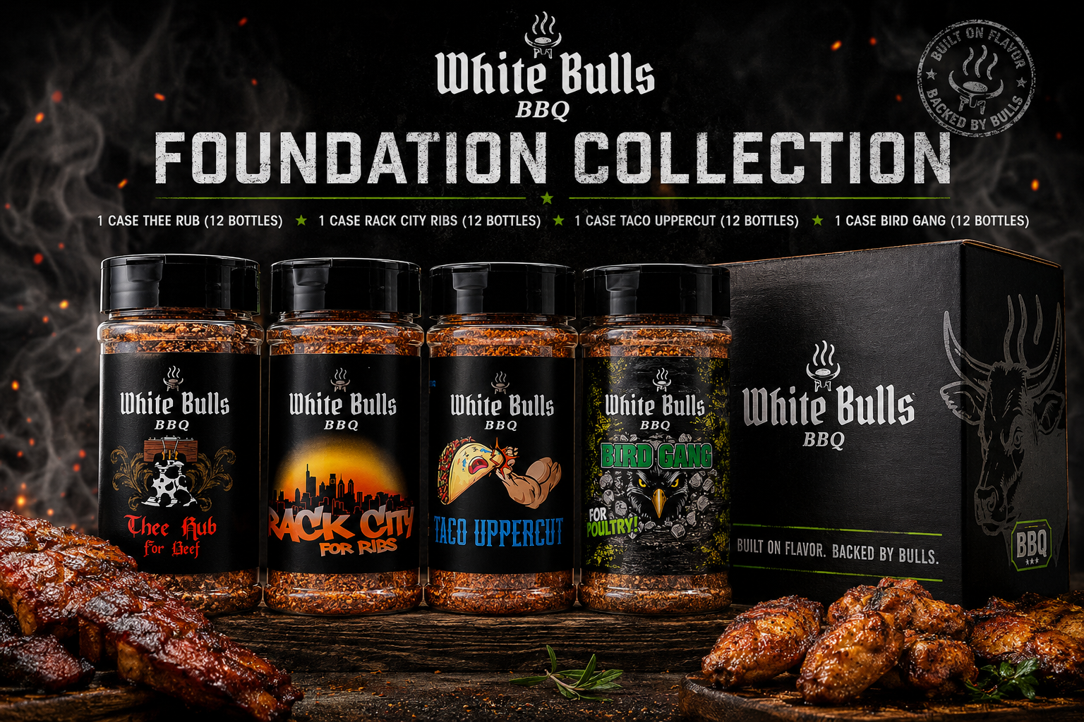 Foundation Collection – Wholesale Bundle (4 Cases / 48 Bottles)